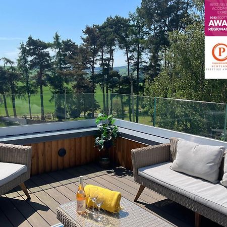 Luxury Lodge With Hot Tub At Lindores Newburgh  エクステリア 写真
