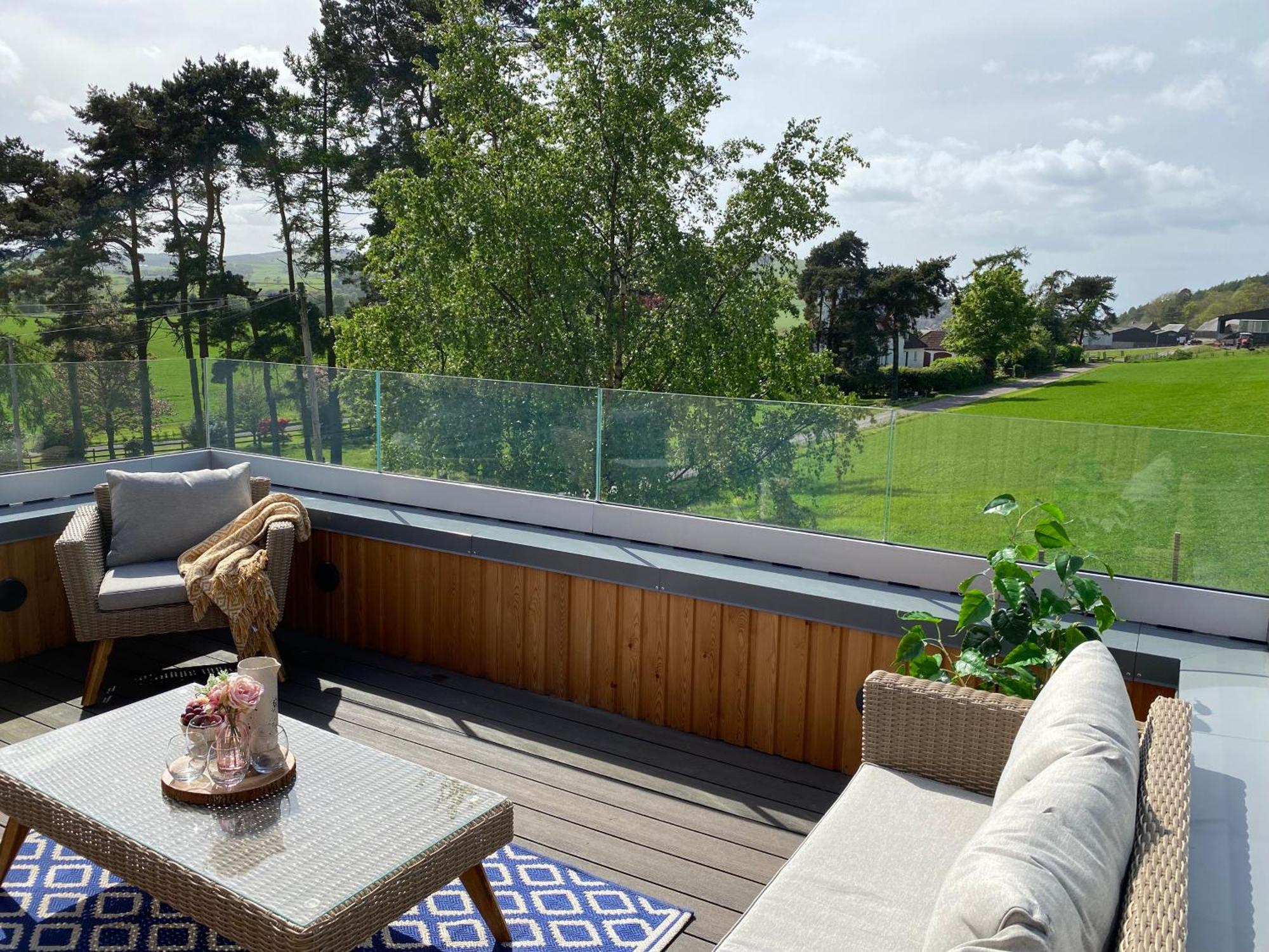 Luxury Lodge With Hot Tub At Lindores Newburgh  エクステリア 写真